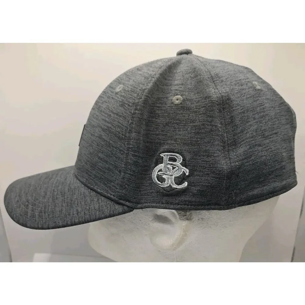 Adidas Golf Heathered Gray Patch‎ Hat Strapback Cap GBC Apparel Size L/XL A-Flex